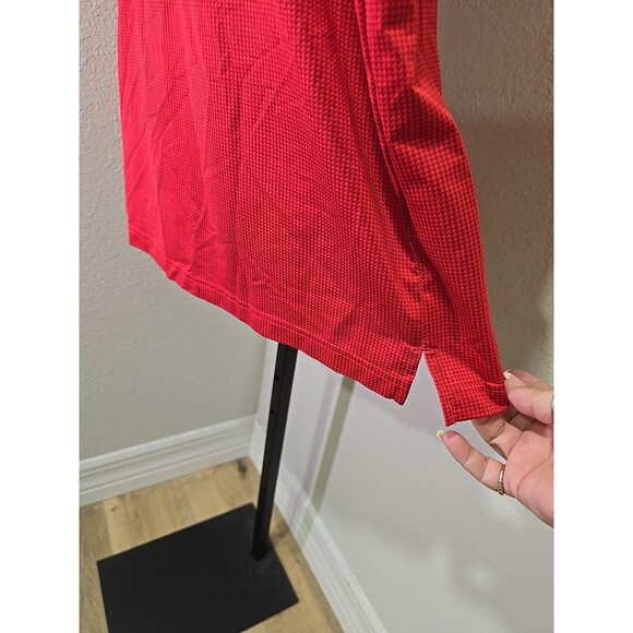 Indiana University Hoosiers Shirt Mens Large Red Antigua Polo Embroidered Logo - Picture 5 of 9